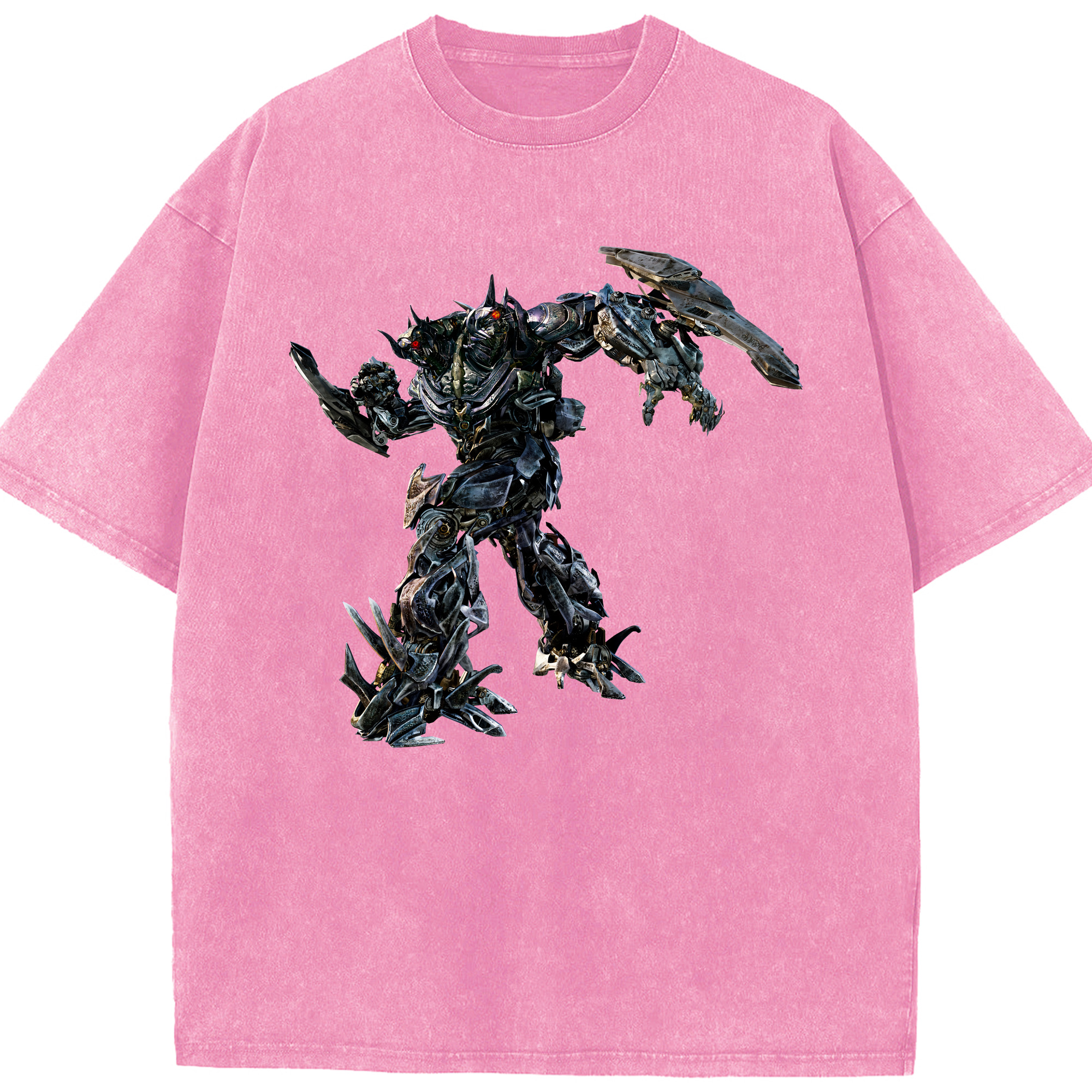 （画像用） Transformers トランスフォーマー 綿100% ヴィンテージ風 半袖Tシャツ（フロントプリント）